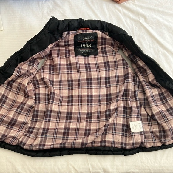 Weatherproof kids size 10 Black Quilted Vest with Stand-Up Collar - Picture 3 of 16